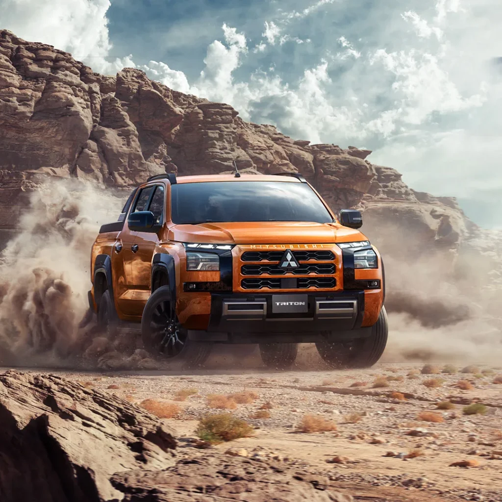 mitsubishi triton thiet ke beast mode