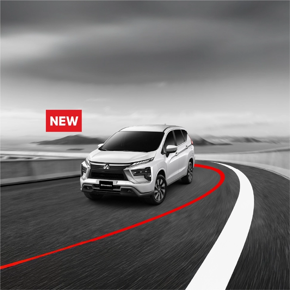 mitsubishi xpander van hanh duong cong